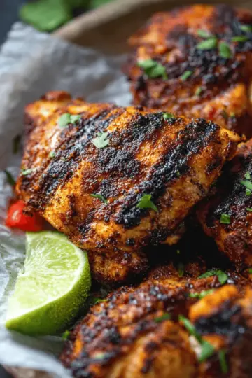Grilled Cajun Lime Chicken
