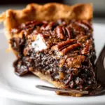 Dark Chocolate Pecan Pie