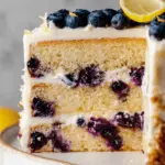 Lemon Blueberry Layer Cake