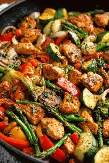 Chicken and Veggie Skillet