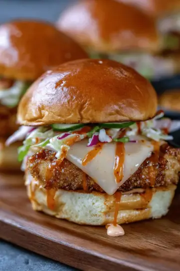 Bang Bang Chicken Sliders