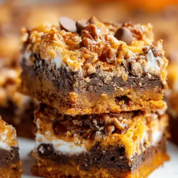 Pumpkin Magic Bars