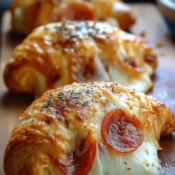 Mozzarella Pepperoni Croissant Rolls