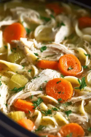 Crock-Pot Chicken Noodle Soup