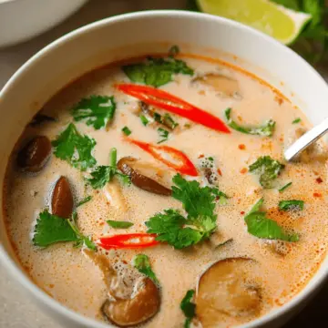 Slow Cooker Tom Kha Soup