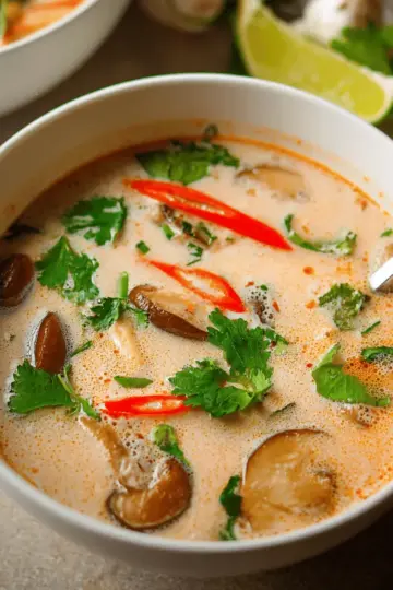 Slow Cooker Tom Kha Soup