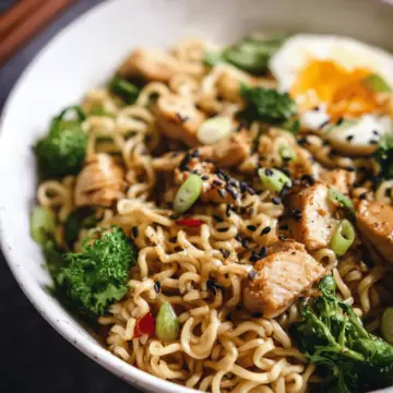 20-Minute Chicken Ramen Stir-Fry