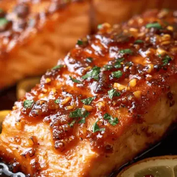 Honey-Garlic Glazed Salmon