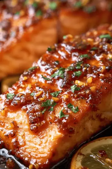 Honey-Garlic Glazed Salmon