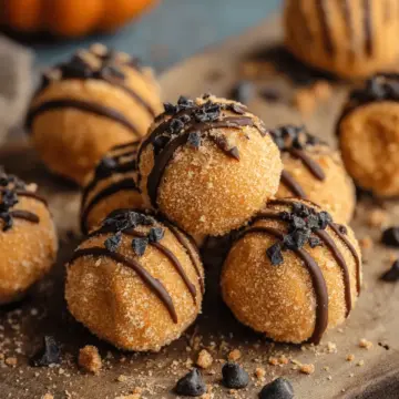 Pumpkin Cheesecake Truffles