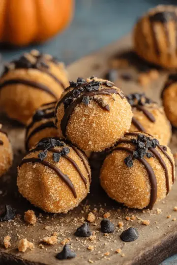 Pumpkin Cheesecake Truffles