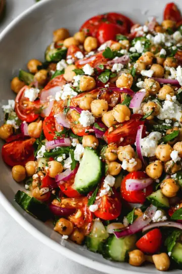 Mediterranean Chickpea Salad
