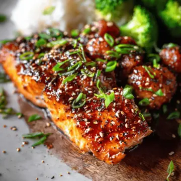 Baked Teriyaki Salmon