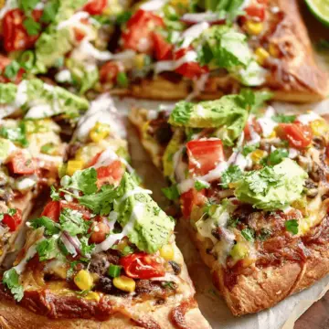 Black Bean Mexican Pizza