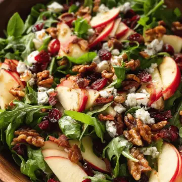 Apple Cranberry Walnut Salad