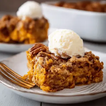 Pumpkin Dump Cake