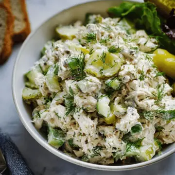 Dill Pickle Chicken Salad