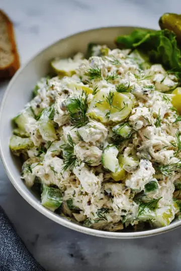 Dill Pickle Chicken Salad