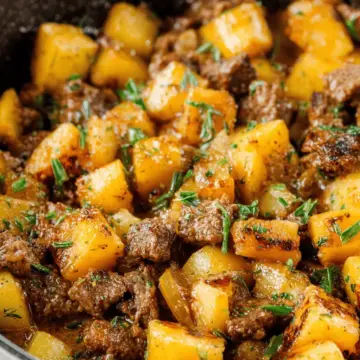 Beef and Potatoes Skillet