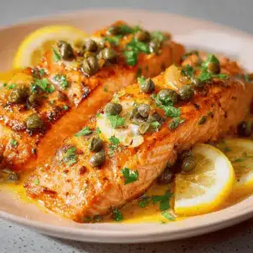 Easy Salmon Piccata