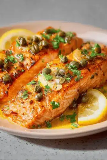 Easy Salmon Piccata