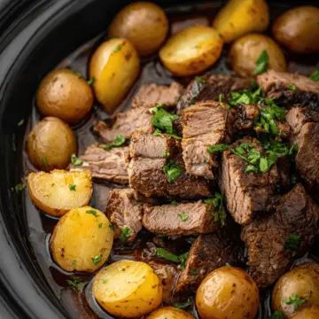 Crockpot Steak and Potatoes