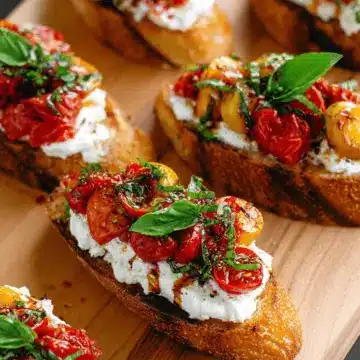 Burrata Bruschetta