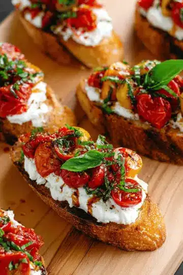 Burrata Bruschetta