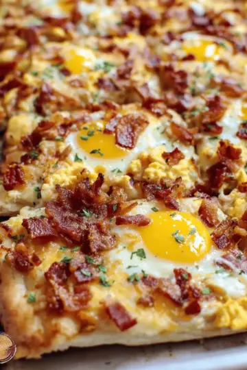 The Best Breakfast Pizza