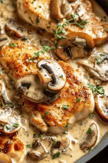 Creamy Mushroom Chicken
