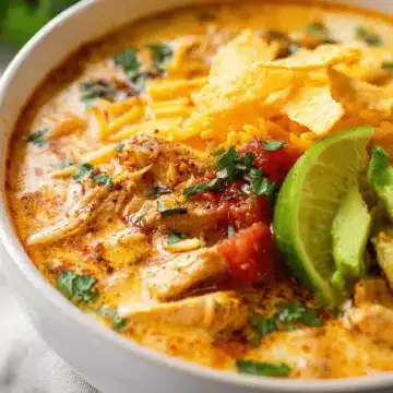Creamy Chicken Tortilla Soup