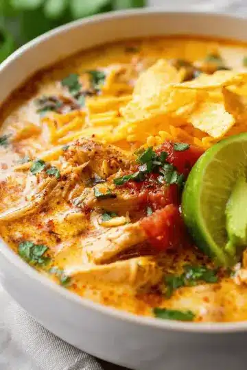 Creamy Chicken Tortilla Soup