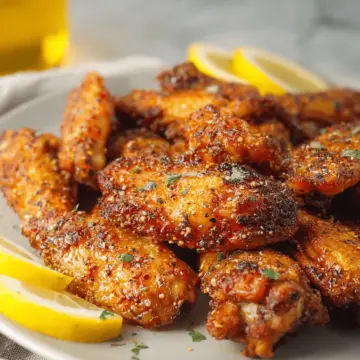 Honey Lemon Pepper Wings