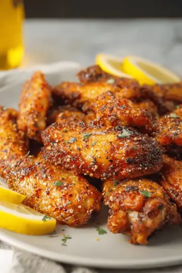 Honey Lemon Pepper Wings