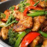 Chicken with Mixed Vegetable Stir Fry