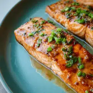 Jacques Pépin’s Broiled Salmon with Miso Glaze