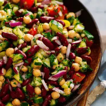 Mediterranean Bean Salad