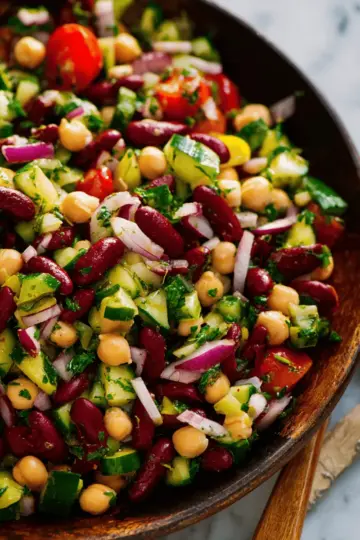 Mediterranean Bean Salad