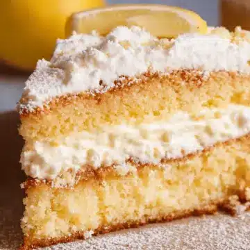Italian Lemon Cream Cake