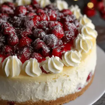 Christmas Cheesecake
