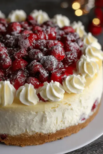 Christmas Cheesecake