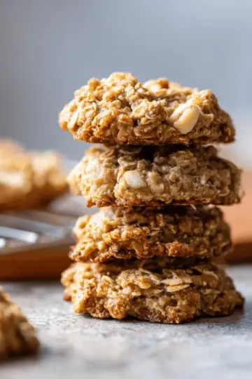 Healthy 3-Ingredient Banana Oatmeal Cookies