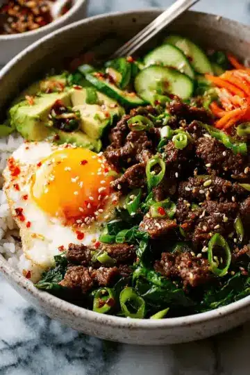 Korean Beef Bulgogi Rice Bowls