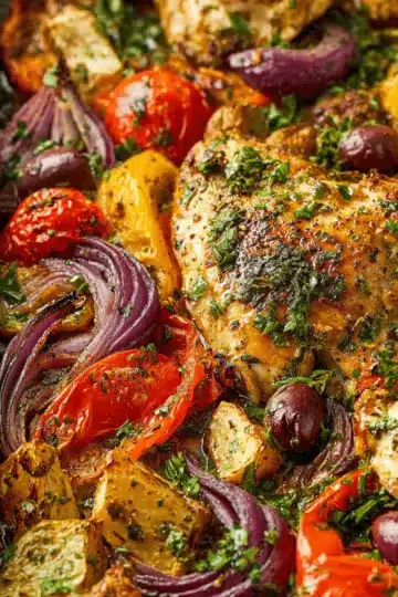 Greek Sheet-Pan Chicken
