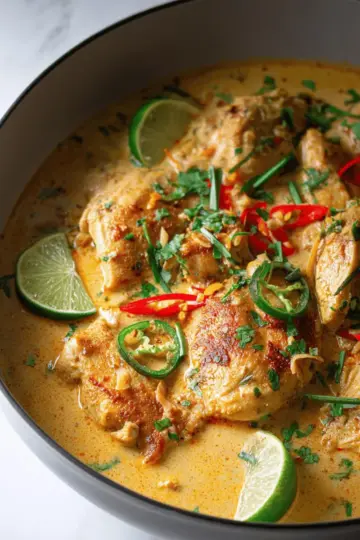 Creamy Coconut Milk Chicken Recipe