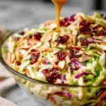 Cranberry Almond Thanksgiving Slaw Recipe