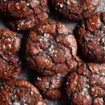 Best Ever Fudgy Salted Brownie Cookies