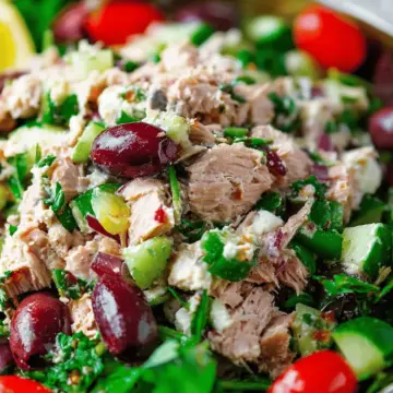 Best Mediterranean Tuna Salad Recipe