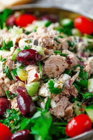 Best Mediterranean Tuna Salad Recipe