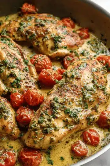 Creamy Pesto Chicken